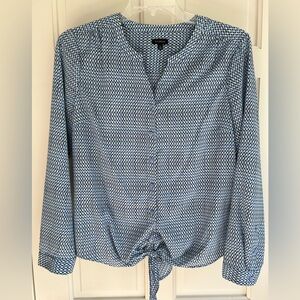 NWOT Talbot’s Geometric Blouse